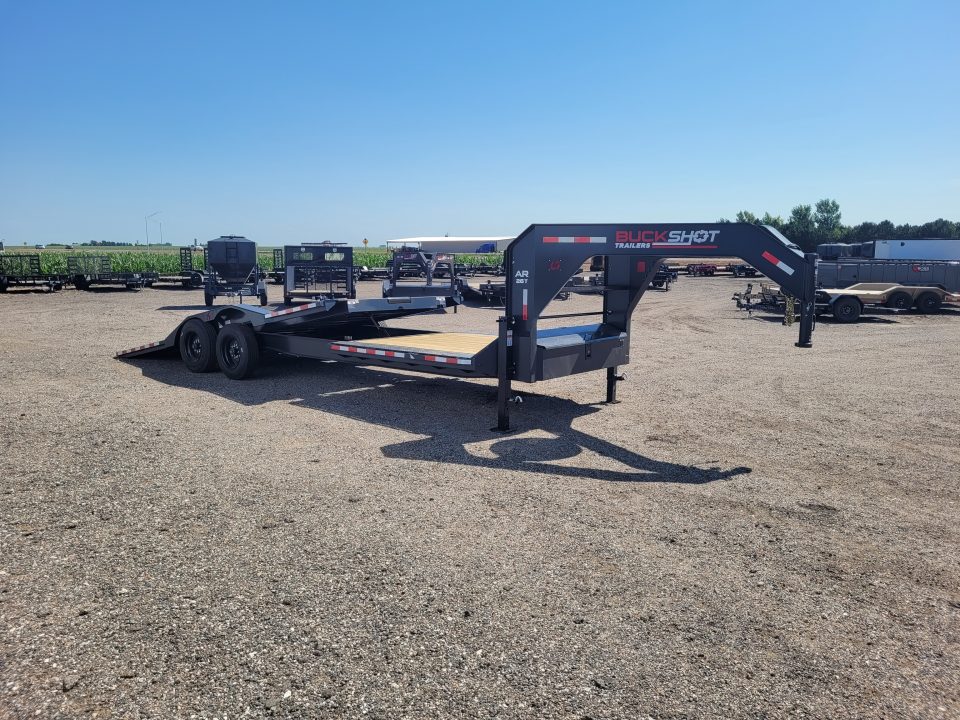 New 2027 Buckshot 102"x26' Gooseneck Tilt Trailer W/8K Axles