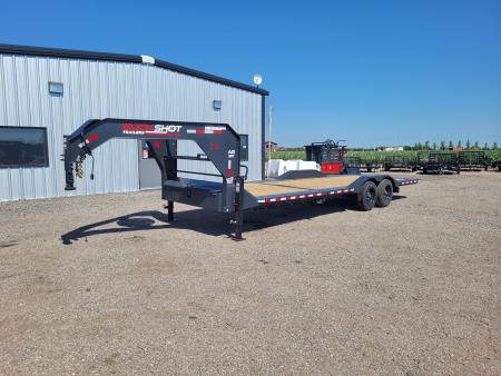 New 2027 Buckshot 102"x26' Gooseneck Tilt Trailer W/8K Axles