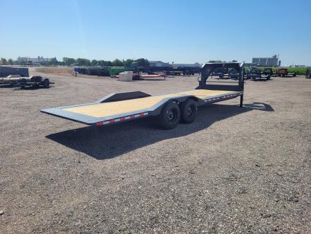 New 2027 Buckshot 102"x26' Gooseneck Tilt Trailer W/8K Axles