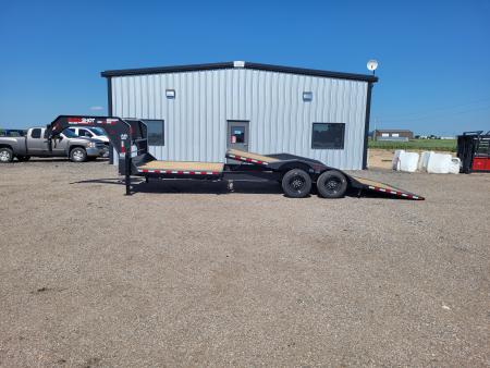 New 2027 Buckshot 102"x26' Gooseneck Tilt Trailer W/8K Axles