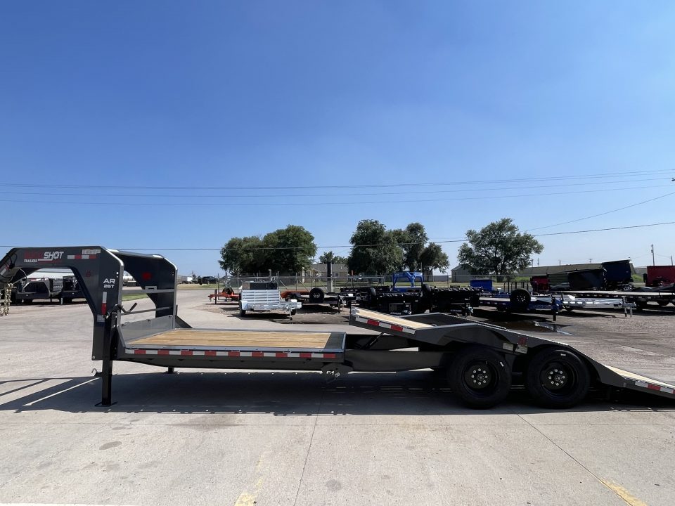 New 2027 Buckshot 102"x26' Gooseneck Tilt Trailer W/8K Axles