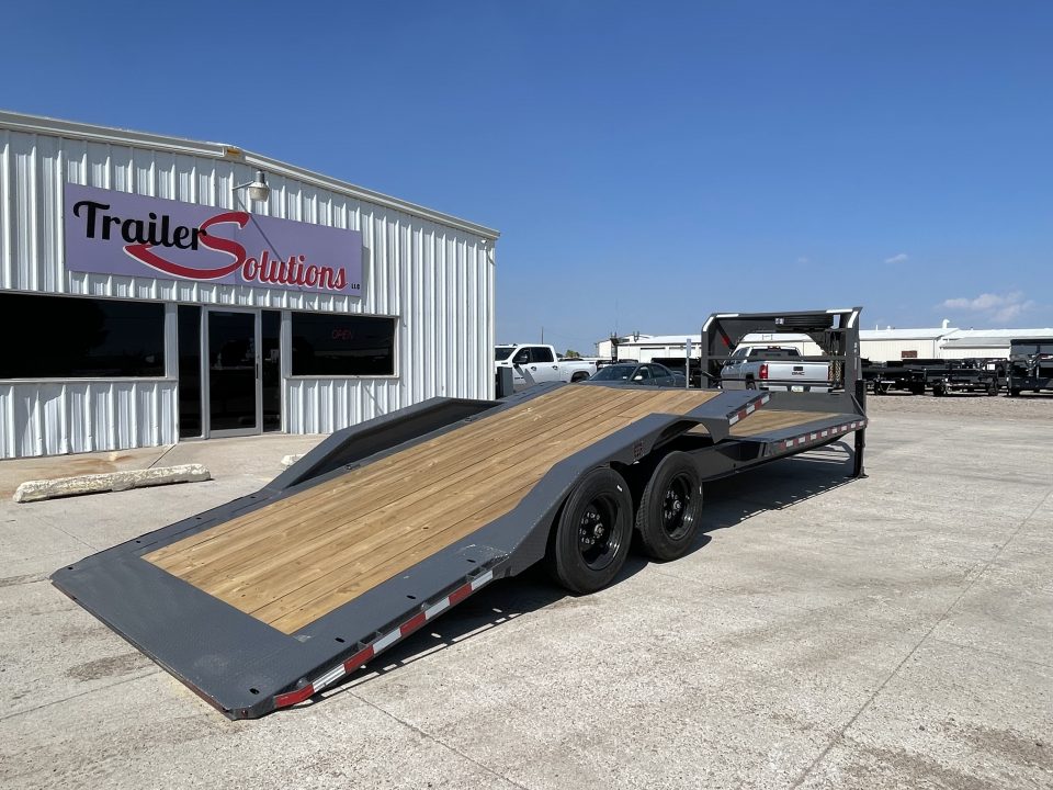 New 2027 Buckshot 102"x26' Gooseneck Tilt Trailer W/8K Axles