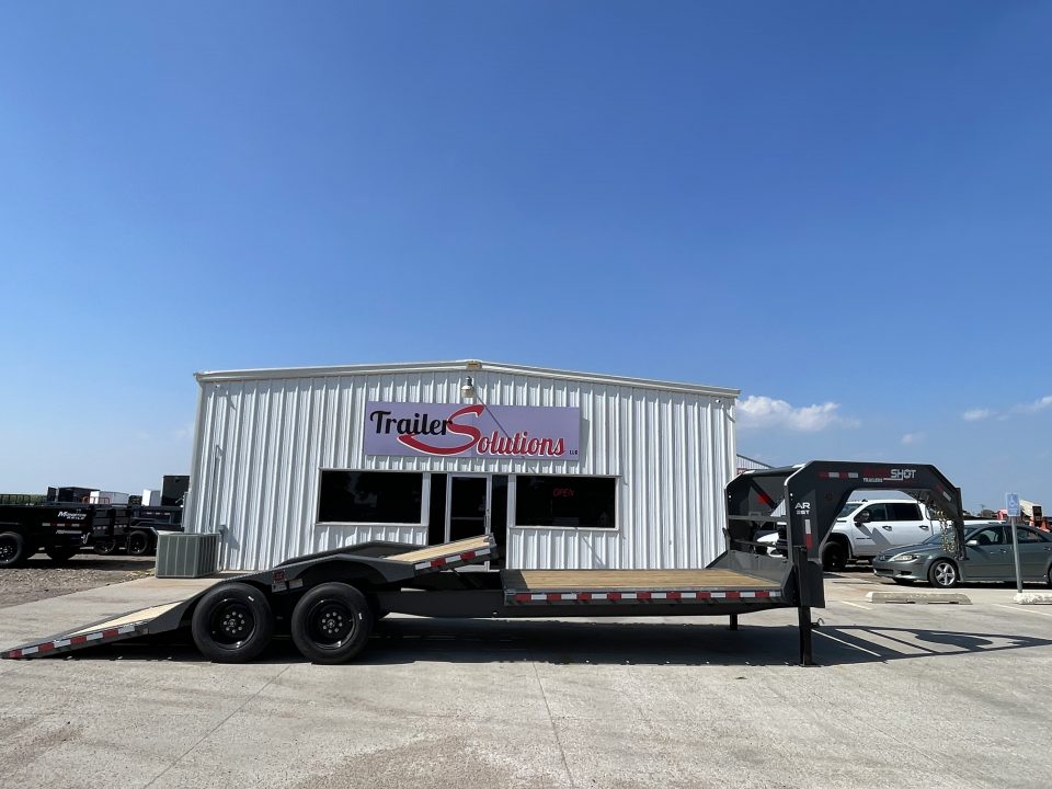 New 2027 Buckshot 102"x26' Gooseneck Tilt Trailer W/8K Axles