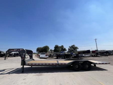 New 2027 Buckshot 102"x26' Gooseneck Tilt Trailer W/8K Axles
