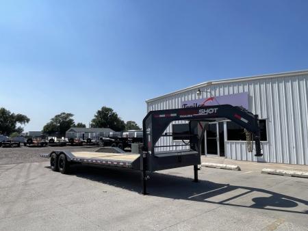 New 2027 Buckshot 102"x26' Gooseneck Tilt Trailer W/8K Axles