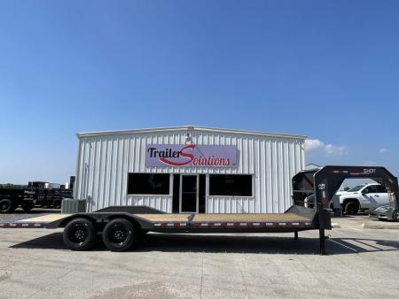 New 2027 Buckshot 102"x26' Gooseneck Tilt Trailer W/8K Axles