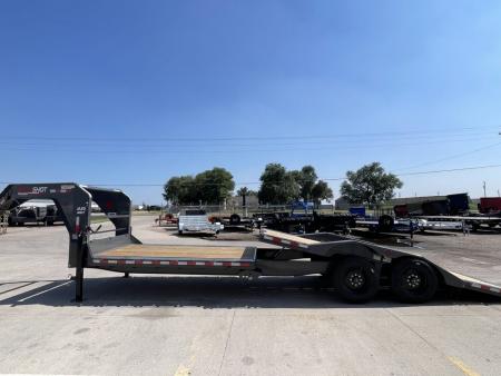 New 2027 Buckshot 102"x26' Gooseneck Tilt Trailer W/8K Axles