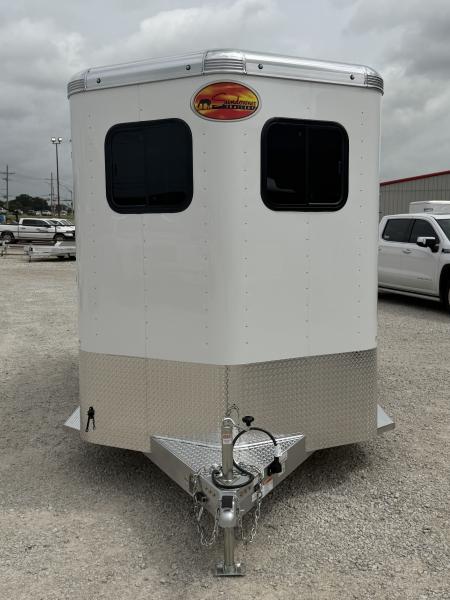 New 2027 Sundowner 2 Horse Bumper Pull Horse Trailer