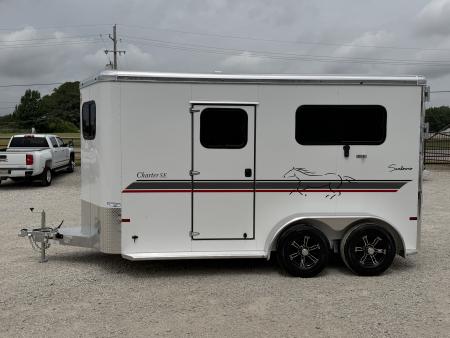 New 2027 Sundowner 2 Horse Bumper Pull Horse Trailer