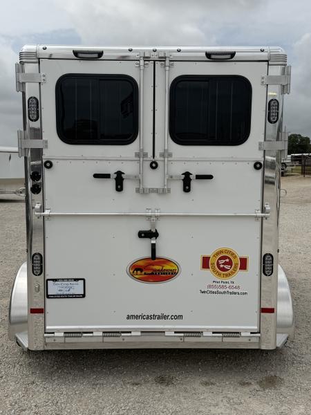 New 2027 Sundowner 2 Horse Bumper Pull Horse Trailer