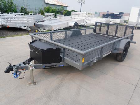 Used 2025 Diamond C Trailers PSA135 77 x12ft Utility Trailer