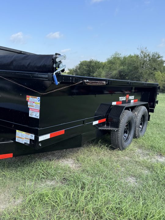 New 2026 Texas Pride Trailers DT71414KBP-0537 Dump Trailer