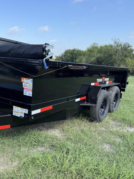 New 2026 Texas Pride Trailers DT71414KBP-0537 Dump Trailer