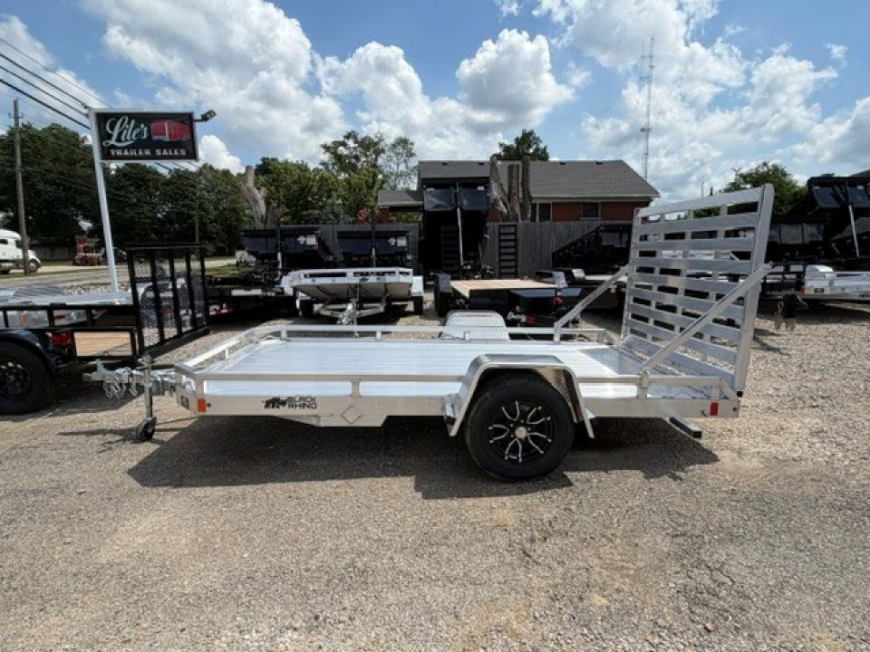 New 2026 Black Rhino 78x12 3K Low-Pro Utility Trailer