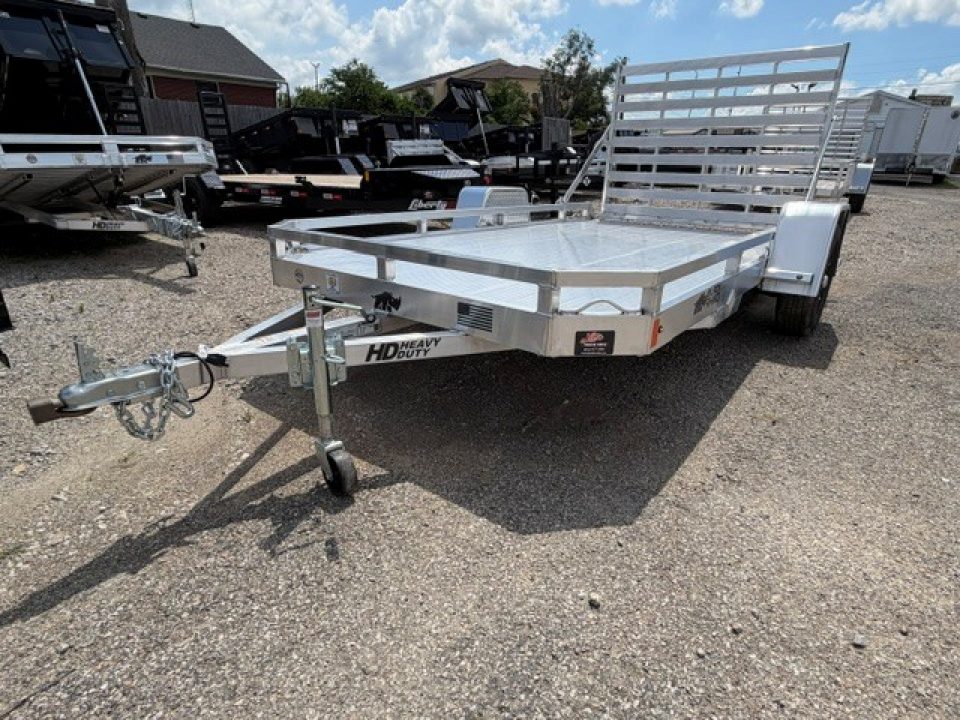New 2026 Black Rhino 78x12 3K Low-Pro Utility Trailer