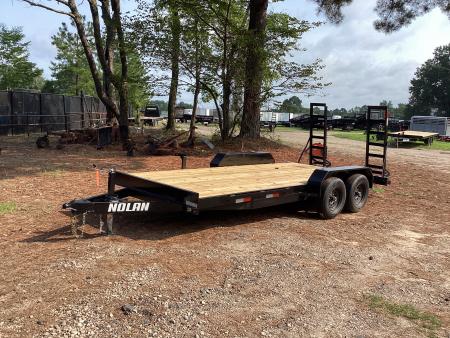 New 2026 Nolan Manufacturing 7X18 Equipment Trailer