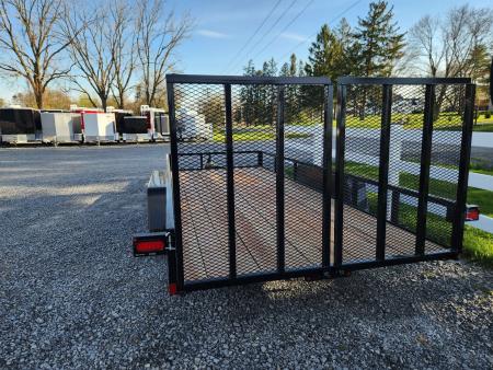 New 2026 BWISE UT7 82x16 7K Tandem Axle Utility Trailer