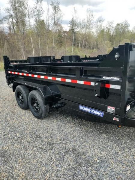 New 2026 Sure-Trac 7'X14' HD Low Profile 14K Dump Trailer