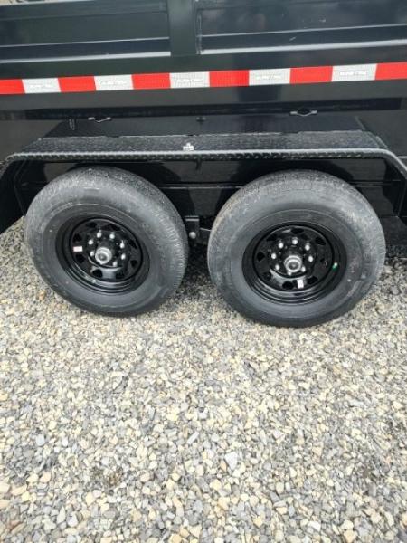 New 2026 Sure-Trac 7'X14' HD Low Profile 14K Dump Trailer