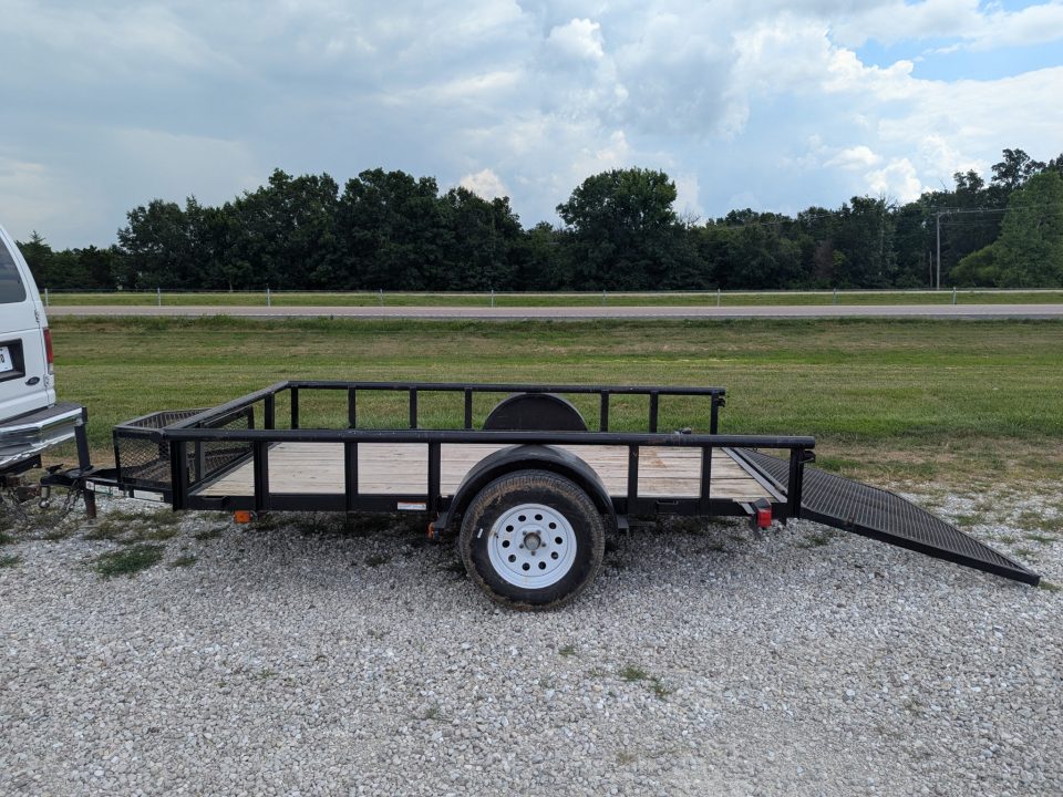 Used 2021 Carry-On 66x10 Utility Trailer