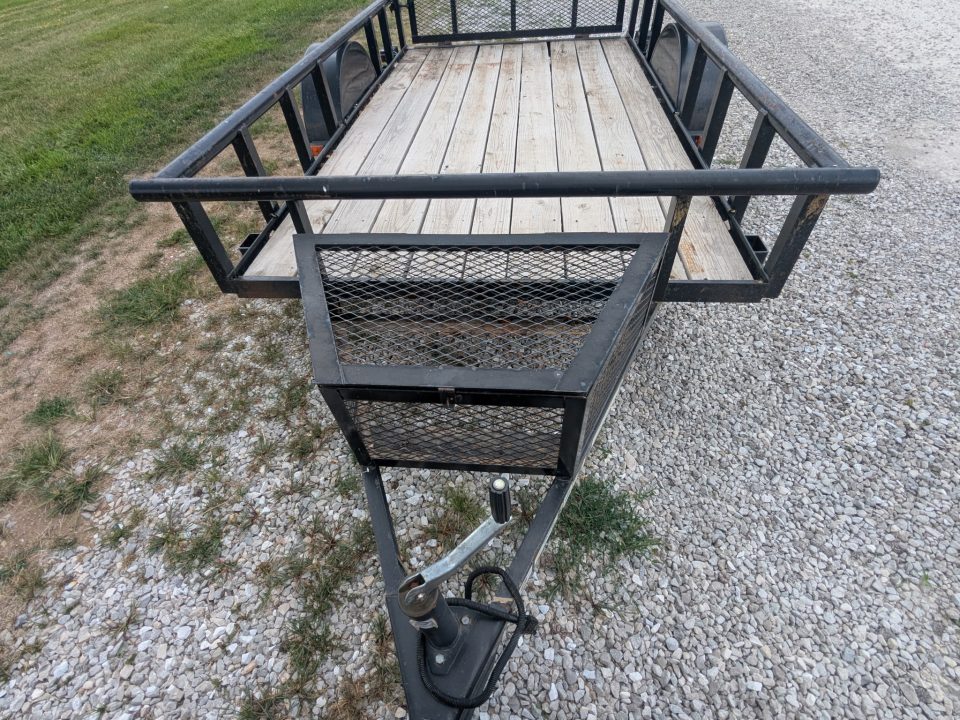 Used 2021 Carry-On 66x10 Utility Trailer