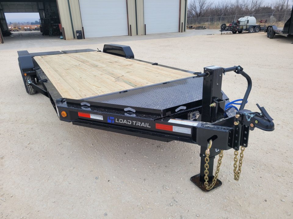 New 2026 Load Trail 14K 20' Skidster w/ Max Ramps and Toolbox Flush