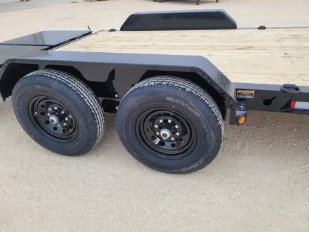 New 2026 Load Trail 14K 20' Skidster w/ Max Ramps and Toolbox Flush