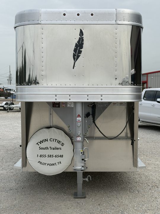 New 2026 Featherlite 24' Stock Gooseneck Stock Trailer