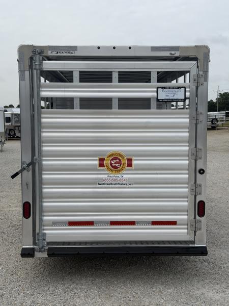 New 2026 Featherlite 24' Stock Gooseneck Stock Trailer