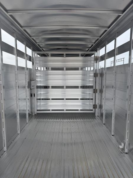 New 2026 Featherlite 24' Stock Gooseneck Stock Trailer