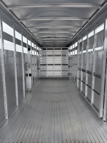 New 2026 Featherlite 24' Stock Gooseneck Stock Trailer