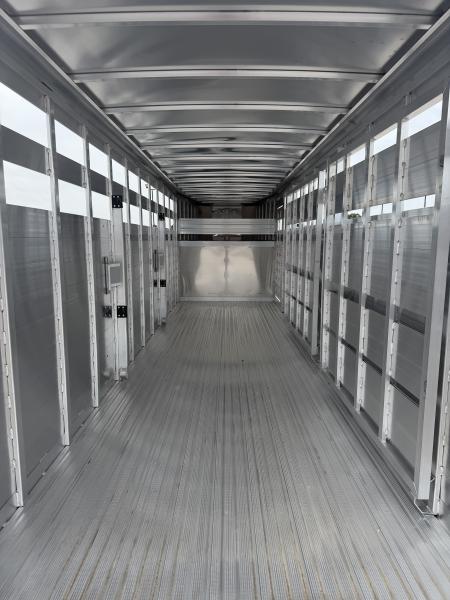 New 2026 Featherlite 24' Stock Gooseneck Stock Trailer