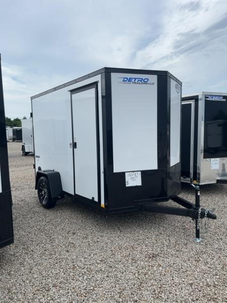 New 2026 Impact Trailers 6 x 10 Quake Flat Top V-Nose 3K