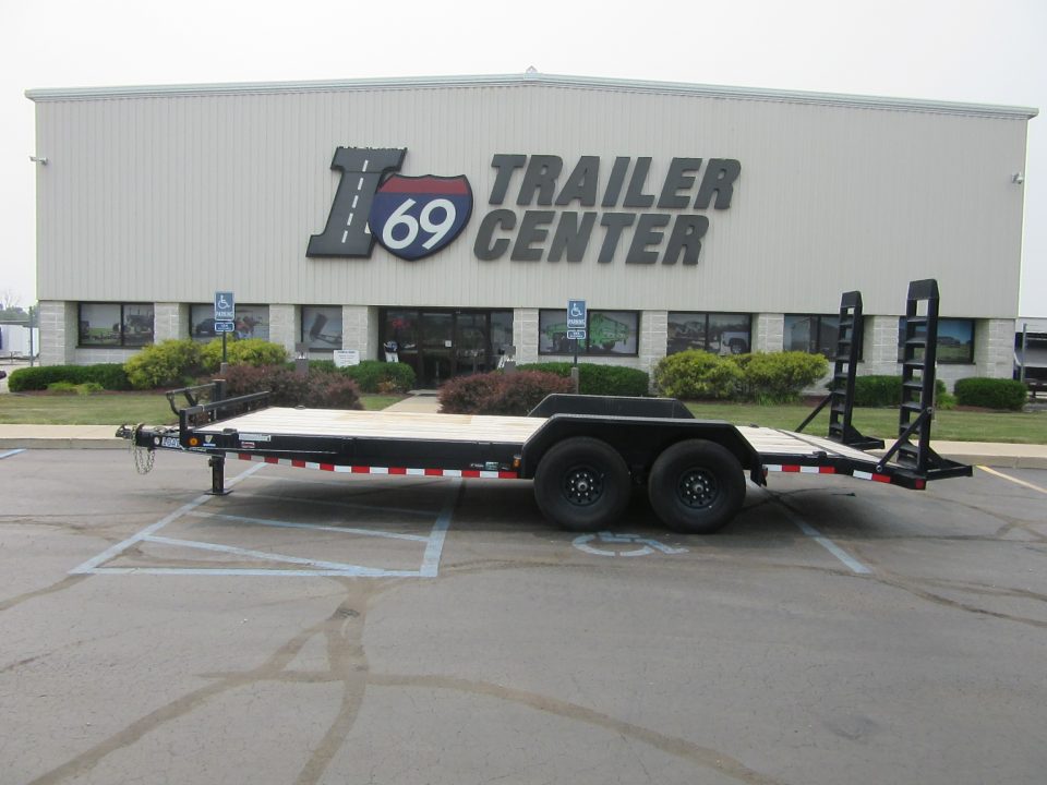 Used 2021 Load Trail 7 x 20 (18+2) unknown Equipment Trailer 14K