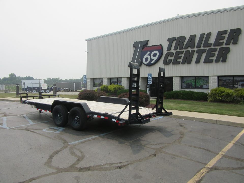 Used 2021 Load Trail 7 x 20 (18+2) unknown Equipment Trailer 14K