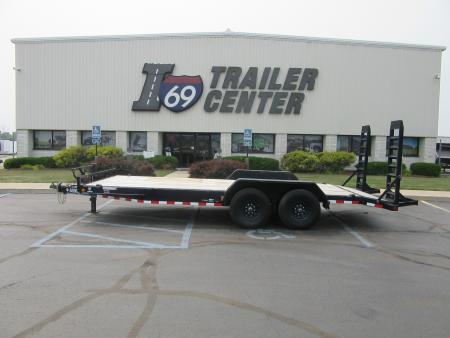 Used 2021 Load Trail 7 x 20 (18+2) unknown Equipment Trailer 14K