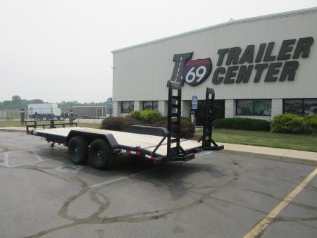 Used 2021 Load Trail 7 x 20 (18+2) unknown Equipment Trailer 14K