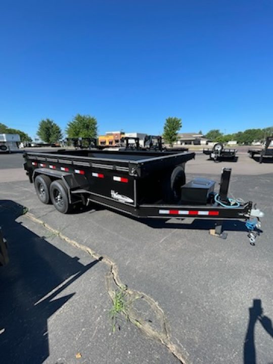 New 2026 H&W 14' HD Dump Trailer