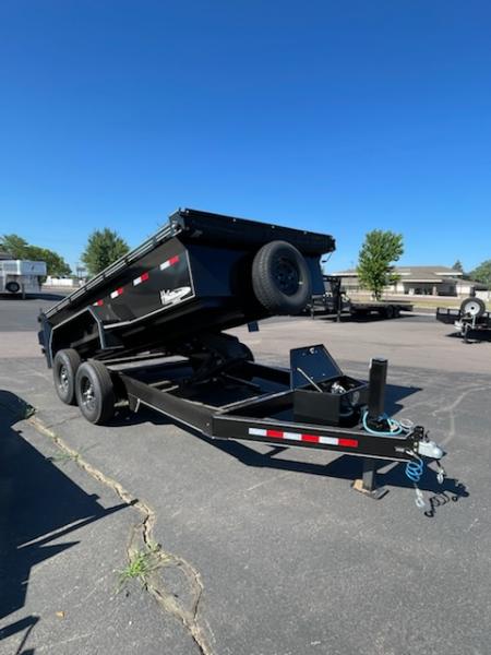 New 2026 H&W 14' HD Dump Trailer