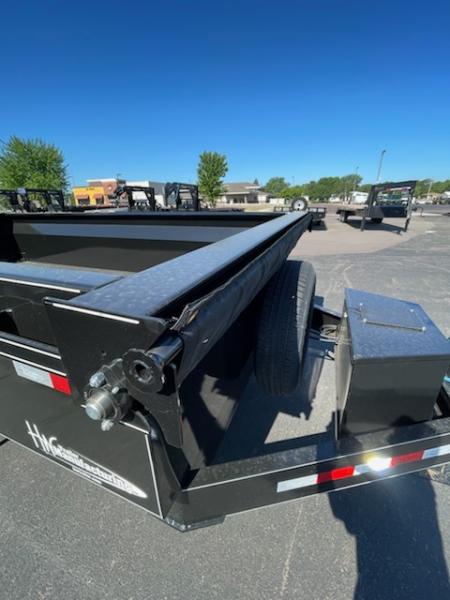 New 2026 H&W 14' HD Dump Trailer