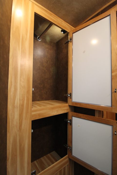 Used 2022 Exiss Escape 7210 - 10 ft short wall LQ - 2 Horse Trailer