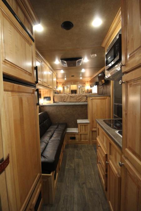 Used 2022 Exiss Escape 7210 - 10 ft short wall LQ - 2 Horse Trailer