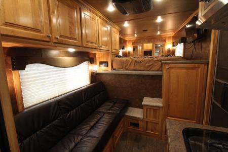 Used 2022 Exiss Escape 7210 - 10 ft short wall LQ - 2 Horse Trailer