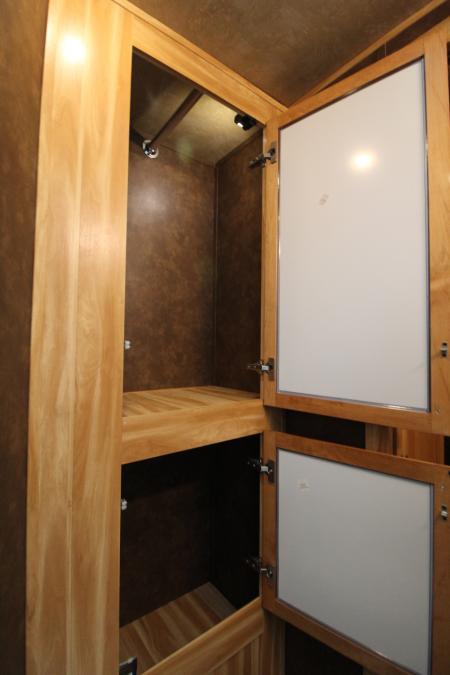 Used 2022 Exiss Escape 7210 - 10 ft short wall LQ - 2 Horse Trailer