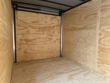 New 2027 Quality Cargo 7X14TA Cargo / Enclosed Trailer *WHITE W/ BLACK