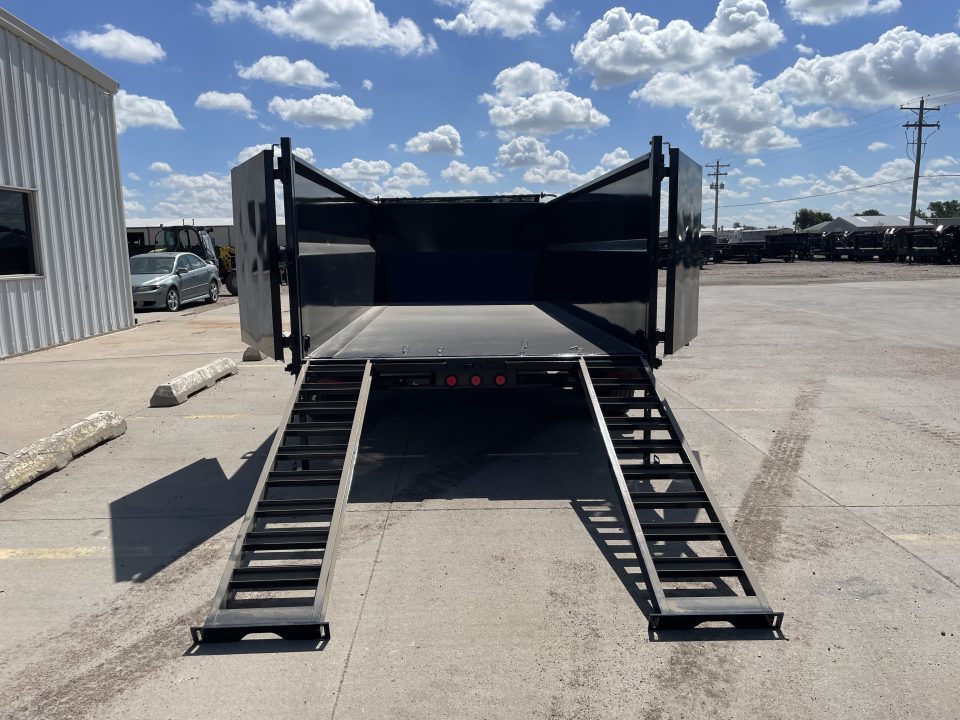 New 2027 PJ Trailers 16' X 83" X 48" Hydraulic Jack Dump Trailer