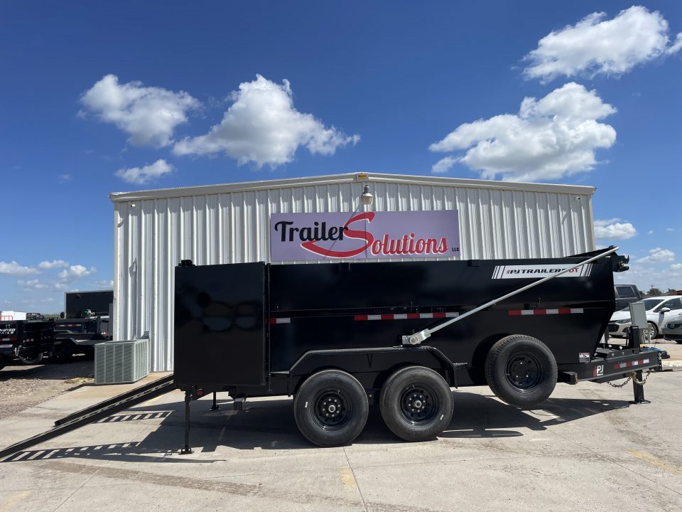 New 2027 PJ Trailers 16' X 83" X 48" Hydraulic Jack Dump Trailer