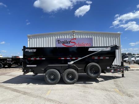 New 2027 PJ Trailers 16' X 83" X 48" Hydraulic Jack Dump Trailer