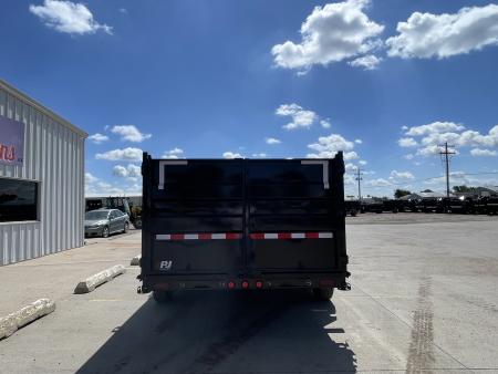 New 2027 PJ Trailers 16' X 83" X 48" Hydraulic Jack Dump Trailer