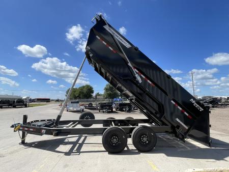 New 2027 PJ Trailers 16' X 83" X 48" Hydraulic Jack Dump Trailer